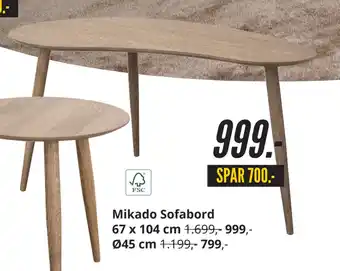 My Home Mikado Sofabord tilbud