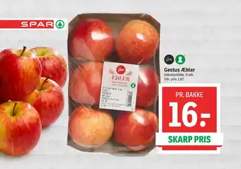 SPAR Gestus Æbler tilbud