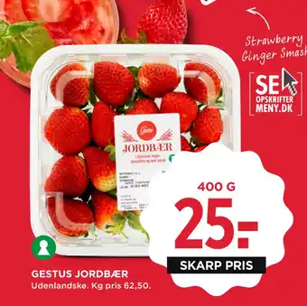 MENY GESTUS JORDBÆR tilbud