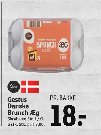 SPAR Gestus Danske Brunch Æg tilbud