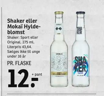 SPAR Shaker eller Mokaï Hyldeblomst tilbud