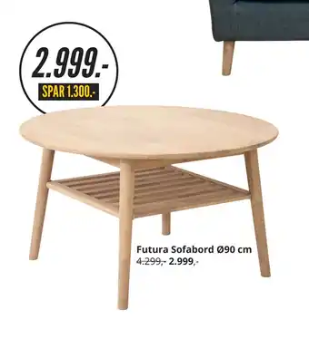 My Home Futura Sofabord Ø90 cm tilbud