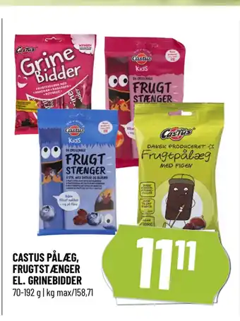 Løvbjerg CASTUS PÅLÆG, FRUGTSTÆNGER EL. GRINEBIDDER tilbud