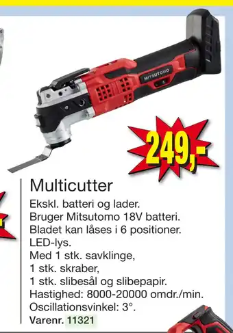Harald Nyborg Multicutter tilbud