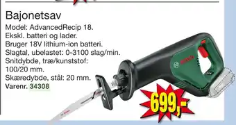 Harald Nyborg Bajonetsav tilbud