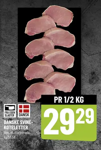 Løvbjerg DANSKE SVINEKOTELETTER tilbud
