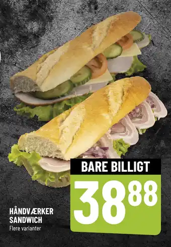 Løvbjerg HÅNDVÆRKER SANDWICH tilbud