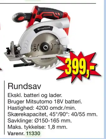 Harald Nyborg Rundsav tilbud