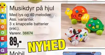 Harald Nyborg Musikdyr på hjul tilbud