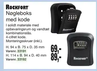 Harald Nyborg Nøgleboks med kode tilbud