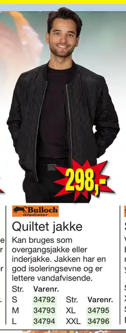 Harald Nyborg Quiltet jakke tilbud