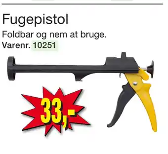Harald Nyborg Fugepistol tilbud