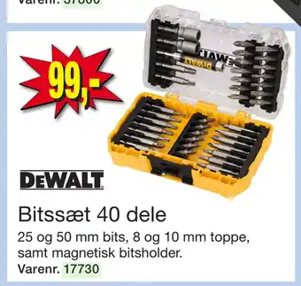 Harald Nyborg Bitssæt 40 dele tilbud