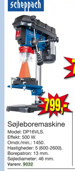 Søjleboremaskine