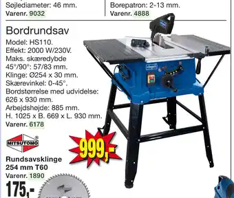 Harald Nyborg Bordrundsav tilbud