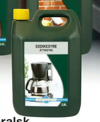 Harald Nyborg Eddikesyre 2,5 L tilbud