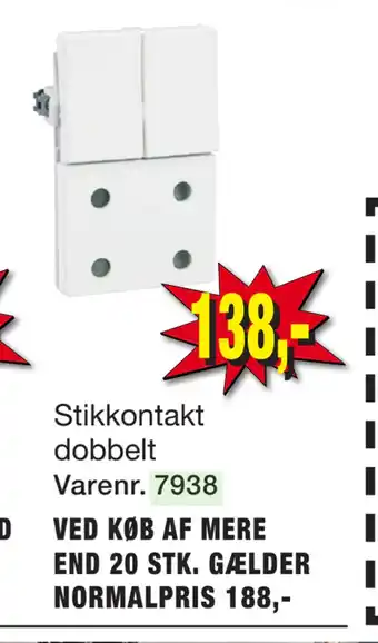 Harald Nyborg Stikkontakt dobbelt tilbud