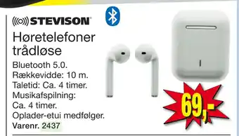 Harald Nyborg Høretelefoner trådløse tilbud