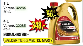 Harald Nyborg Motorolie MaxExpert tilbud