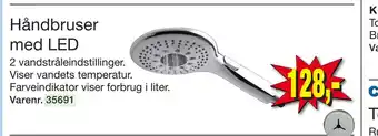 Harald Nyborg Håndbruser med LED tilbud