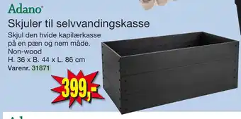 Harald Nyborg Skjuler til selvvandingskasse tilbud