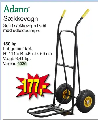 Harald Nyborg Sækkevogn tilbud