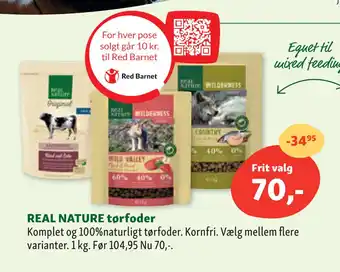 Maxi Zoo REAL NATURE tørfoder tilbud
