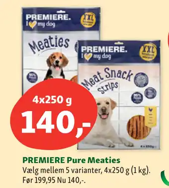 Maxi Zoo PREMIERE Pure Meaties tilbud