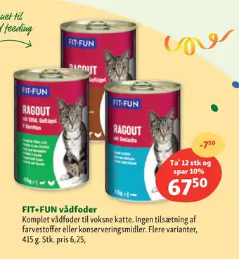 Maxi Zoo FIT+FUN vådfoder tilbud