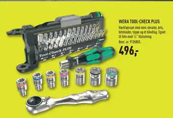 Johannes Fog WERA TOOL-CHECK PLUS tilbud