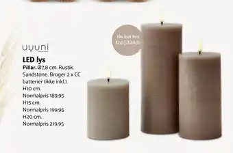 Kop & Kande LED lys tilbud