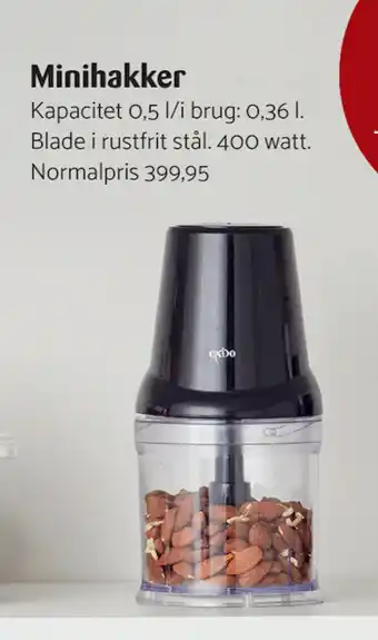 Kop & Kande Minihakker tilbud