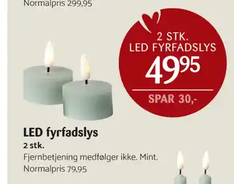 Kop & Kande LED fyrfadslys tilbud