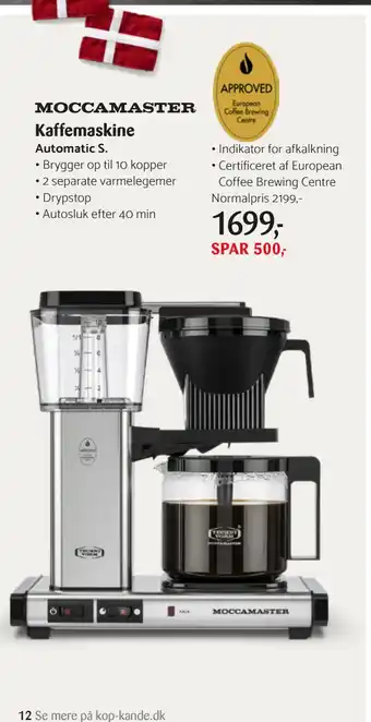 Kop & Kande Kaffemaskine tilbud