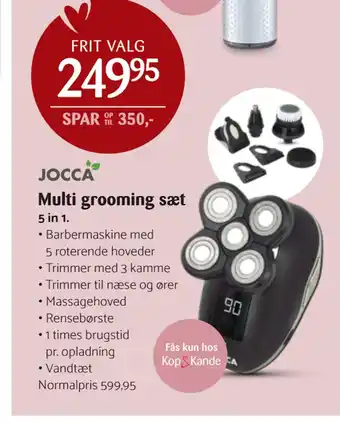 Kop & Kande Multi grooming sæt tilbud