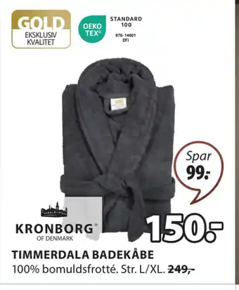 JYSK TIMMERDALA BADEKÅBE tilbud