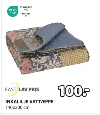 JYSK INKALILJE VATTÆPPE tilbud