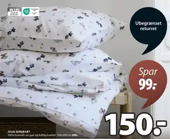 JYSK JULIA SENGESÆT tilbud