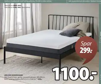 JYSK ABILDRO SENGERAMME tilbud