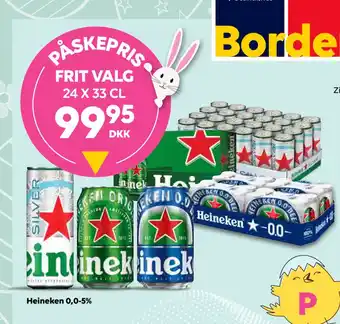 BorderShop Heineken 0,0-5% tilbud