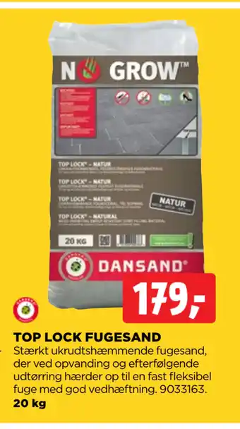 jem & fix TOP LOCK FUGESAND tilbud
