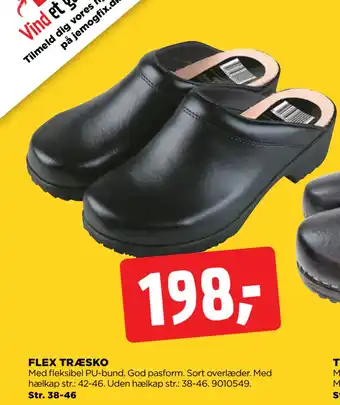 jem & fix FLEX TRÆSKO tilbud