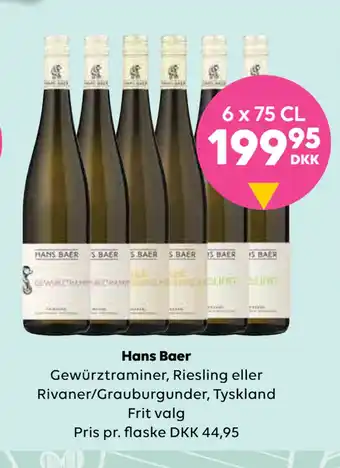 BorderShop Hans Baer tilbud