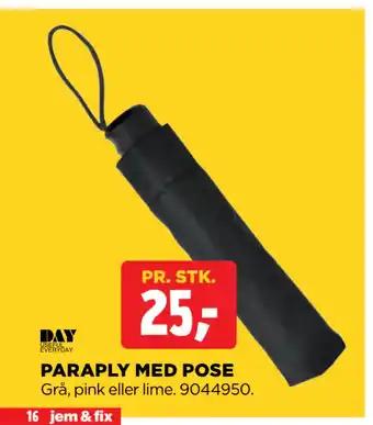 jem & fix PARAPLY MED POSE tilbud