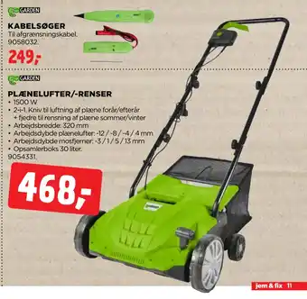 jem & fix PLÆNELUFTER/-RENSER tilbud