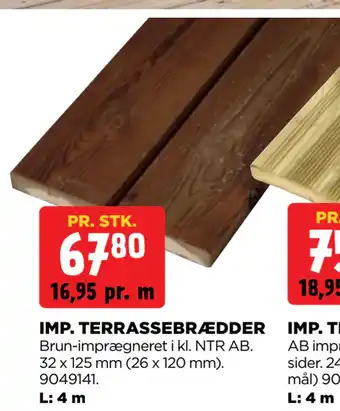 jem & fix IMP. TERRASSEBRÆDDER tilbud