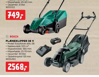 jem & fix PLÆNEKLIPPER 36 V tilbud
