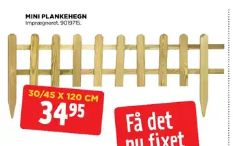 jem & fix MINI PLANKEHEGN tilbud