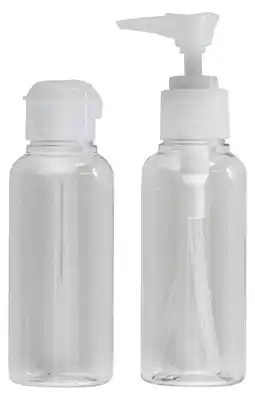 Travel bottle x 2 pack