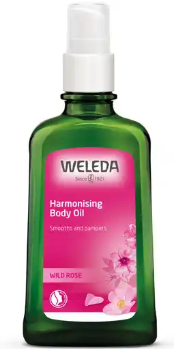 Matas Body Oil Wild Rose Weleda tilbud